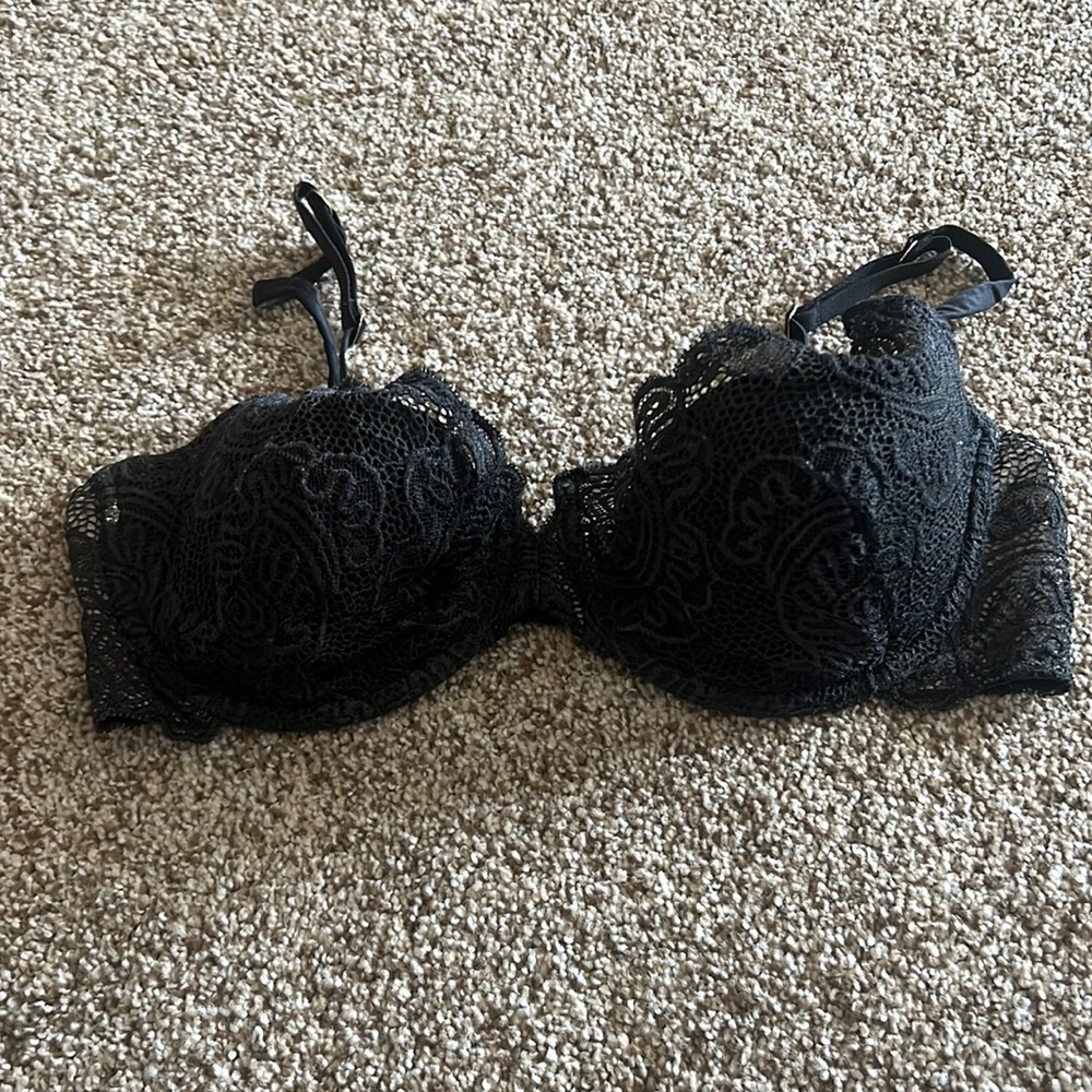 Victoria's Secret Black Lace Bra